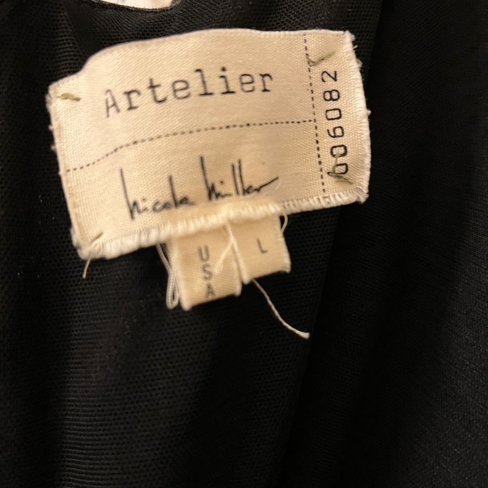 Nicole Miller Strapless Black Dress - Picture 9 of 9
